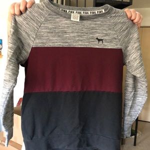 Victoria’s Secret pink crew neck